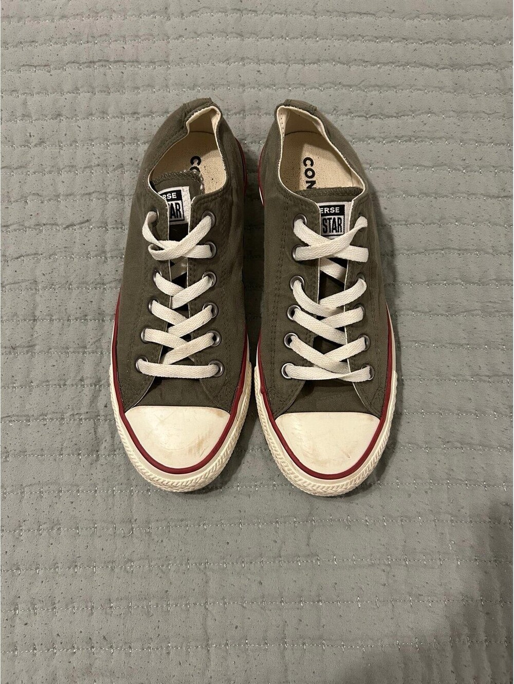 Converse Taylor All Star OX UnisexOlive/Garnet 157641f Men's 5.5Women's 7.5